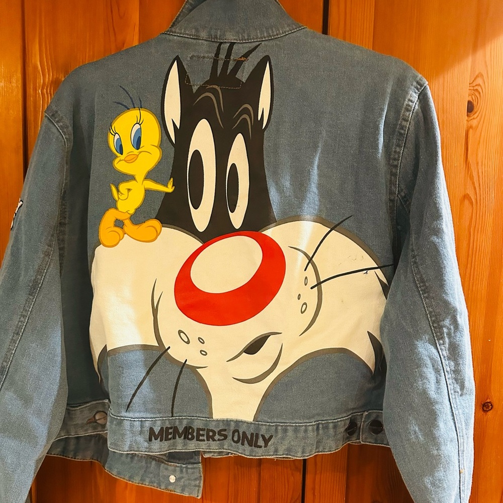 Tweety Bird Jeans Jacket